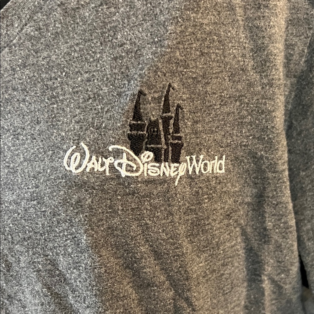 Disney Gray V-Neck T-Shirt - Picture 2 of 7